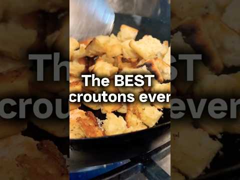 Picky Eaters Will Beg for Soup With These Homemade Croutons #pickyeater #hack