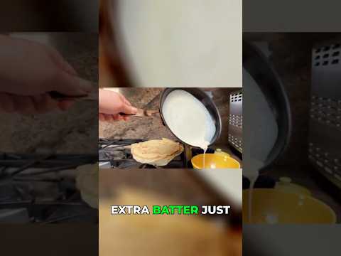 Your crepe pan technique is all wrong! Picky Eaters Will Devour These! #cookingfail #crepes