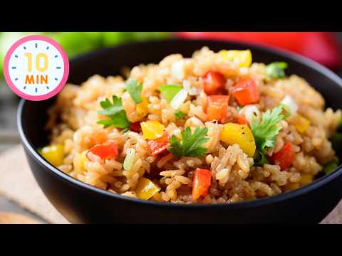 Salmon Broccoli Fried Rice in 10 mins | Picky Eaters LOVE It!