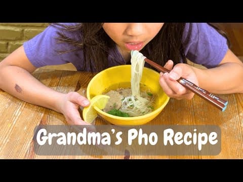 Grandma Finally Shared Her Pho Secret | Bulk Meal Prep For Busy Parents