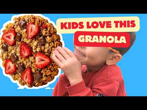 This One Ingredient Replaces Oil AND Syrups in Granola! Valentine’s Day homemade gifts