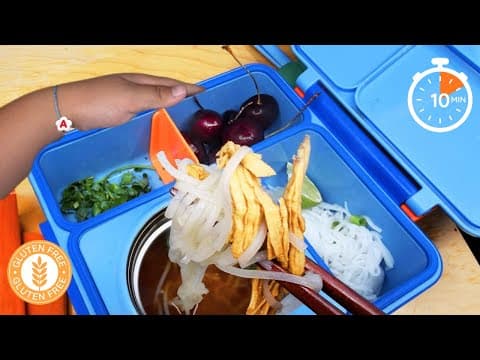 Lunchbox Pho in 10 mins. Noodles still Chewy at Noon!